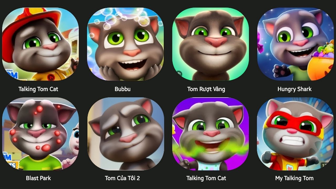 NEW Talking Tom 2025! Relaunch Gameplay!😚😪🤗