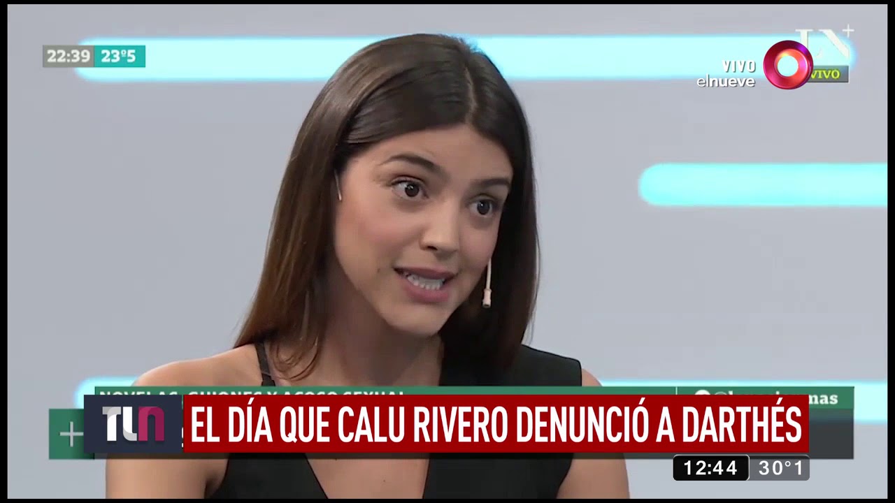 Así se defendía Juan Darthés de las acusaciones de Calu Rivero