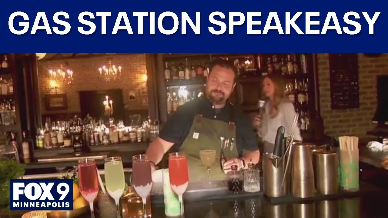 Speakeasy hidden inside a gas station in Minnesota
