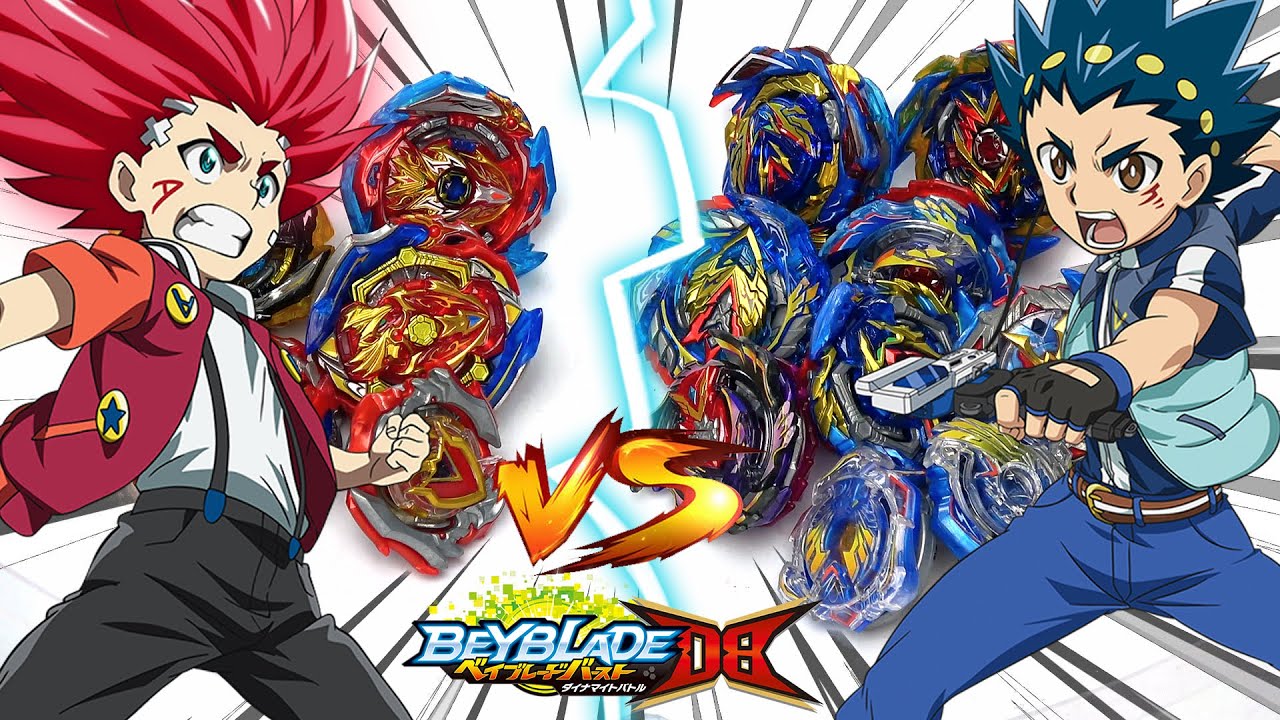 РЕШИТЕЛЬНАЯ СХВАТКА VALT против AIGER | Командный бой Beyblade Burst