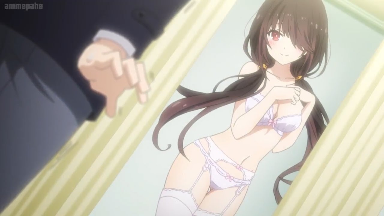 Kurumi shows Itsuka pictures of her past Ep11 [ Date A Live IV - デート・ア・ライブ ]