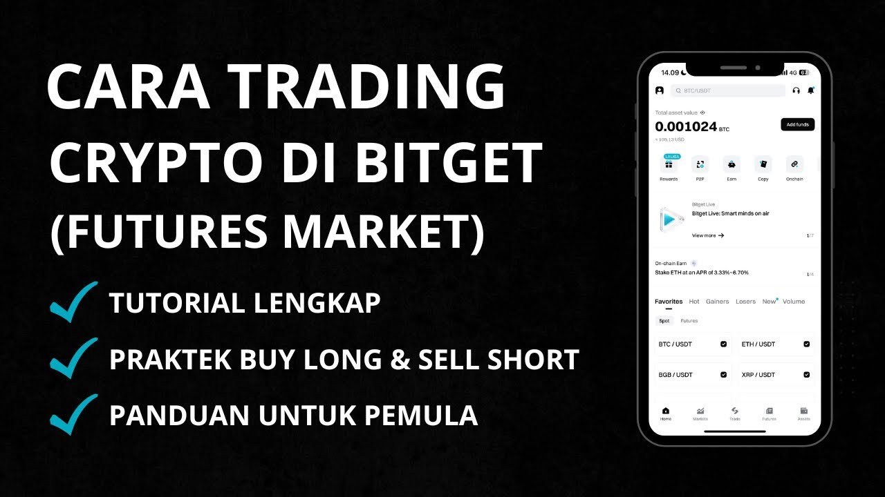 Cara Trading Futures Di Bitget Untuk Pemula | Trading Futures Market Di Bitget