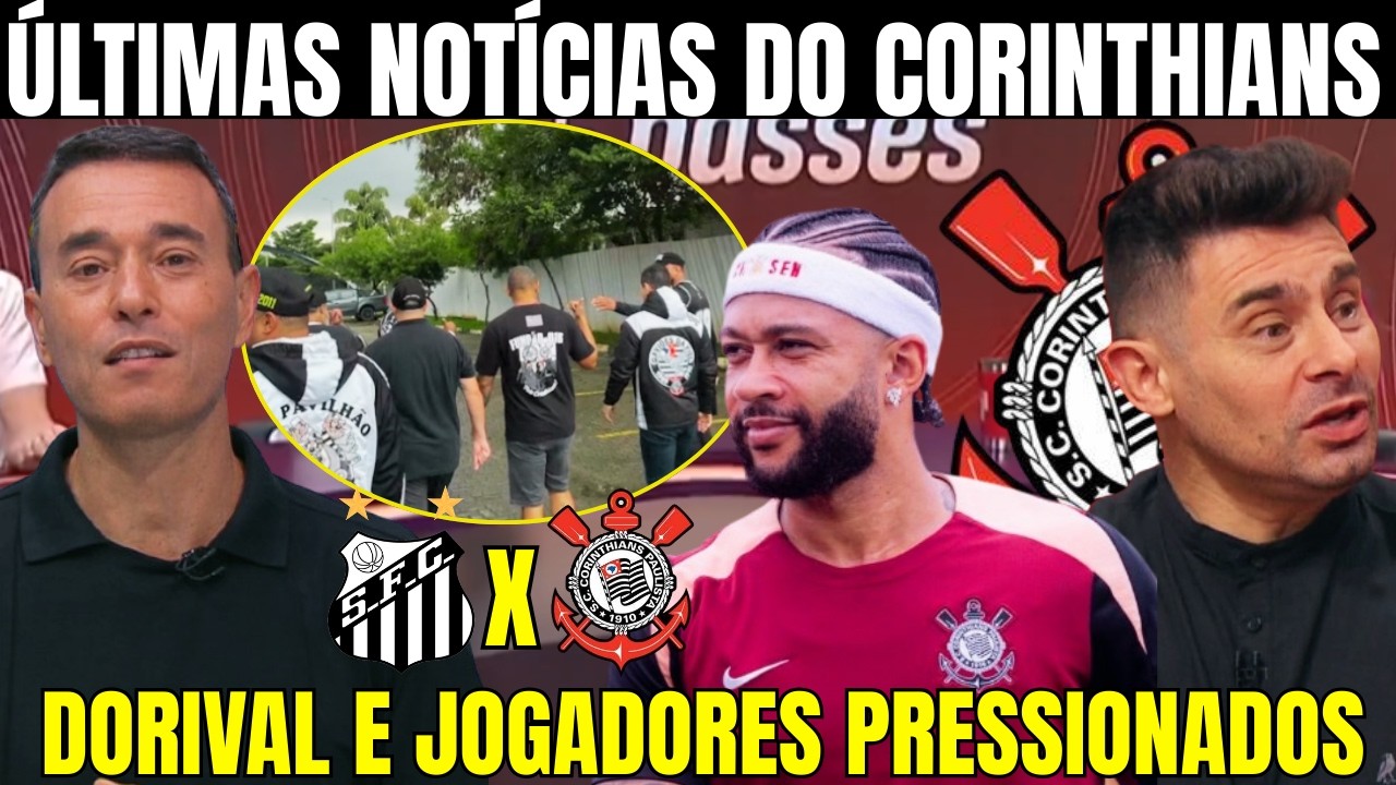 SÁBADO AGITADO NO CORINTHIANS! ÚLTIMAS NOTÍCIAS DO TIMÃO! PREPARAÇÃO PARA O CLÁSSICO NA VILA!