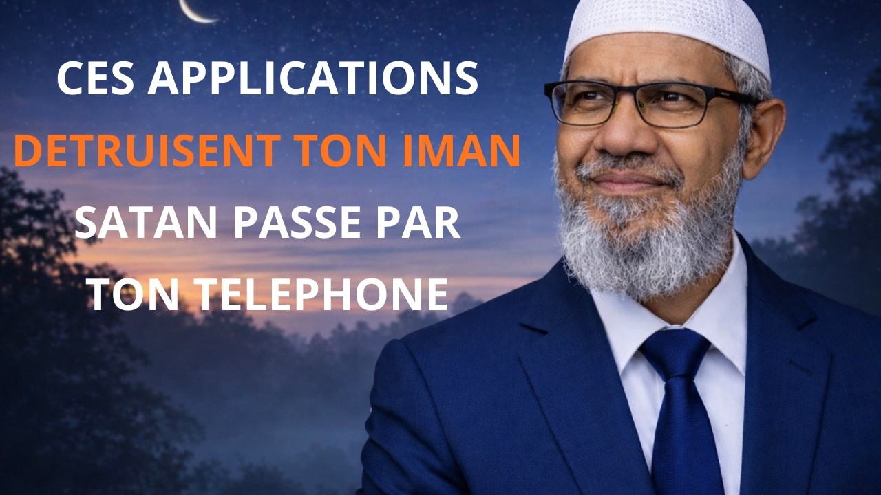 Ton téléphone est devenu un piège qui éloigne les musulmans d’Allah || Dr Zakir Naik