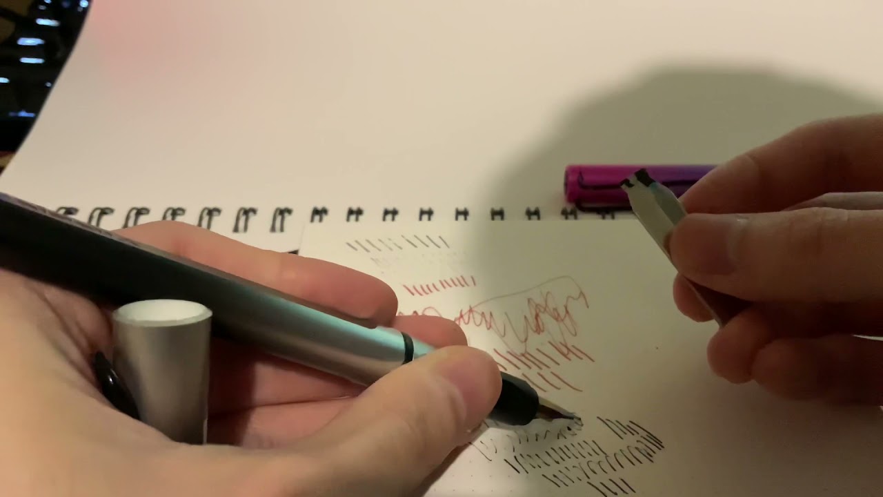 How to fix a dry fountain pen