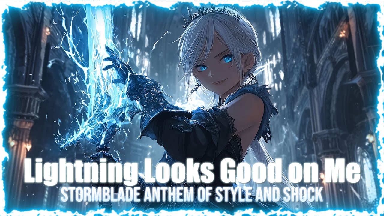 Lightning Looks Good on Me – Stormblade Anthem of Style and Shock