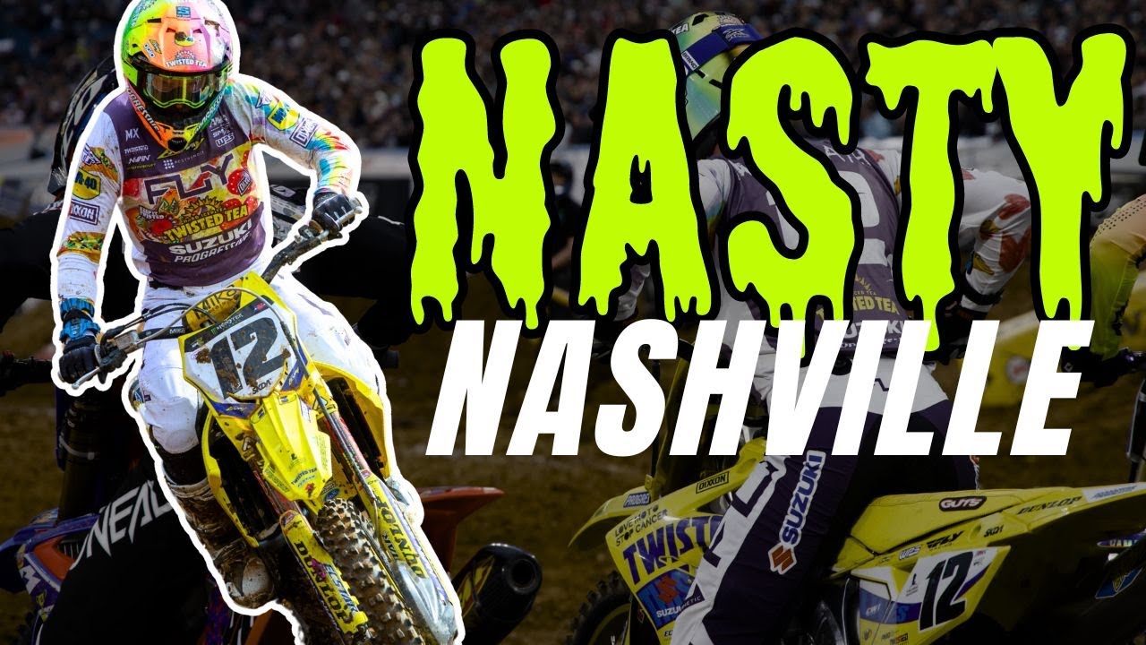 NASHVILLE SUPERCROSS IS CURSED - SM12 SUPERCROSS VLOG