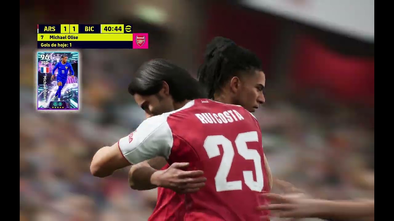 BLITZ ta F#da, muito automático Arsenal FC x Bicuda na Canela FC - E Football 2026