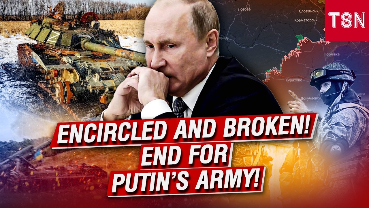 TOTAL COLLAPSE! THIS IS PUTIN’S LAST BATTLE FOR DONBAS! RUSSIAN TROOPS COMPLETELY SURROUNDED!