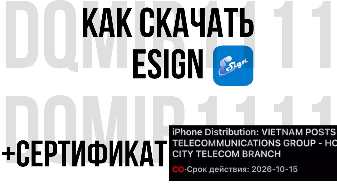 КАК СКАЧАТЬ ESIGN С БЕСПЛАТНЫМ СЕРТИФИКАТОМ! #esign #scarlet #iphone #ipa