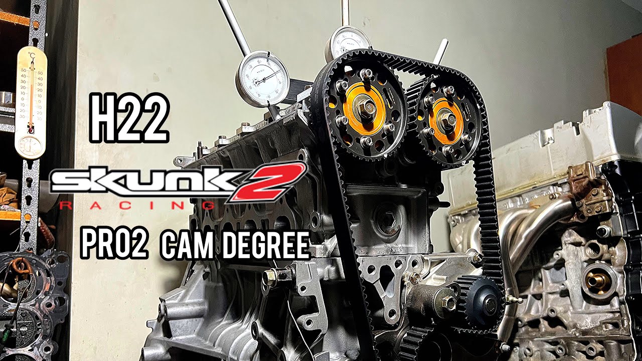 How To: H22 Skunk2 Pro2 Cam Degree Clay Test V2V