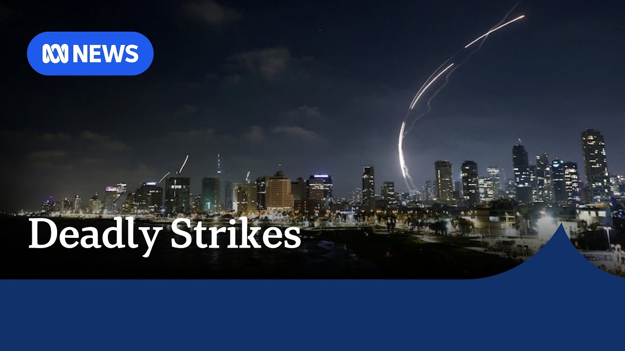 Iranian missiles breach Israel's iron dome and hit Tel Aviv | ABC NEWS