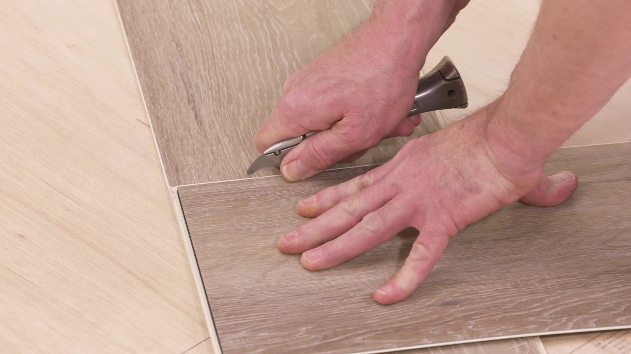 Karndean How To Series...Cutting and fitting a plank to a wall - Rigid core 5G