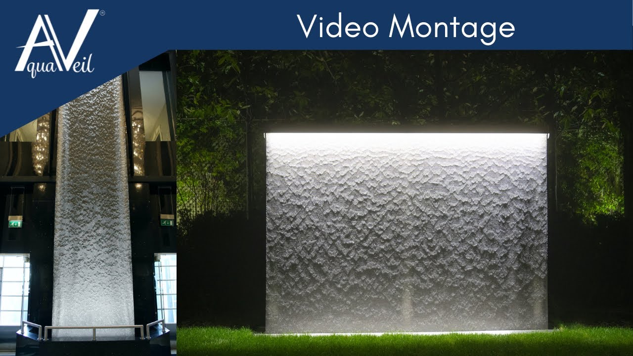 AquaVeil® Water Wall Montage Video