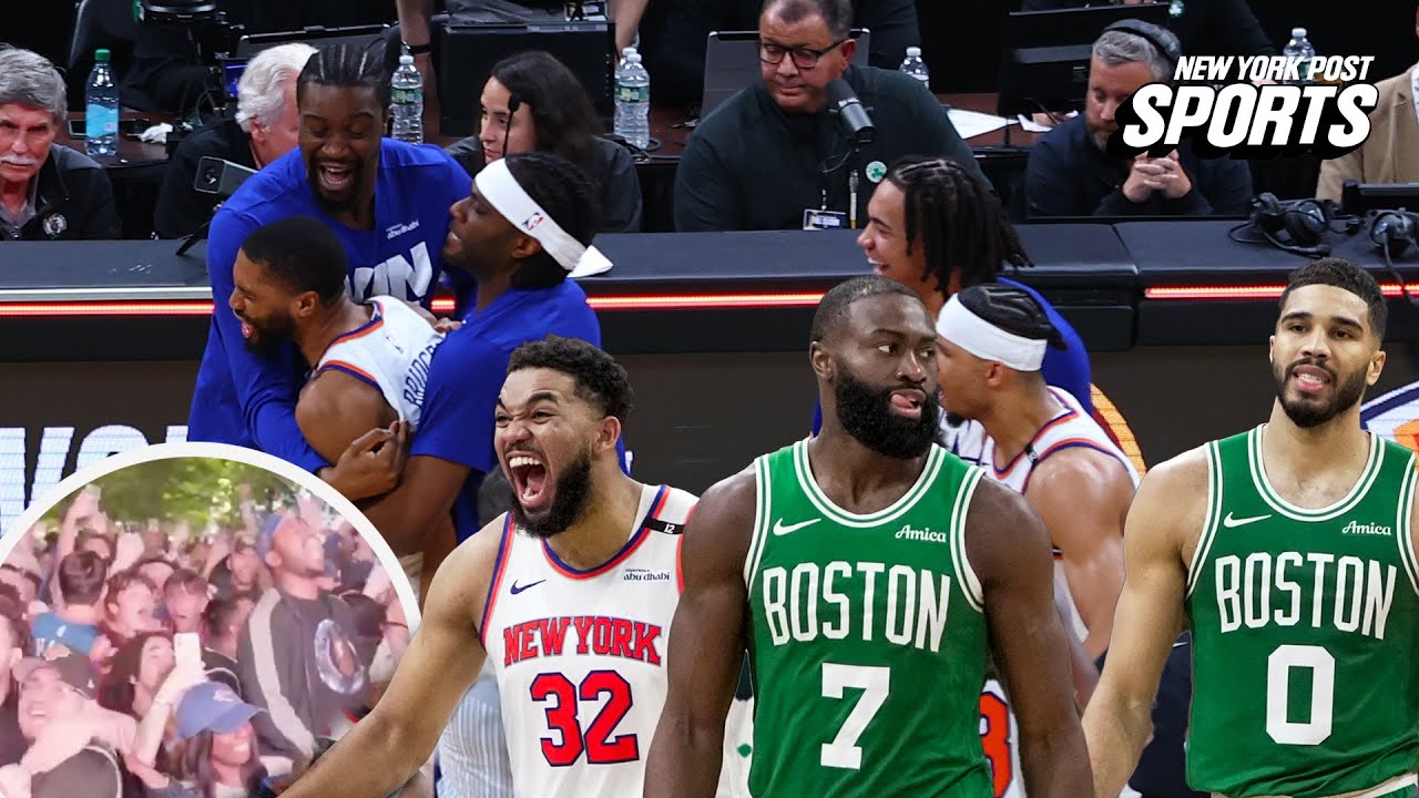 Knicks Fans ERUPT in Wild Celebration After Game 2 Win