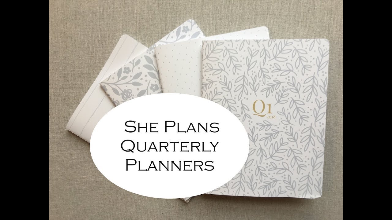 She Plans {Quarterly Planners-2018}