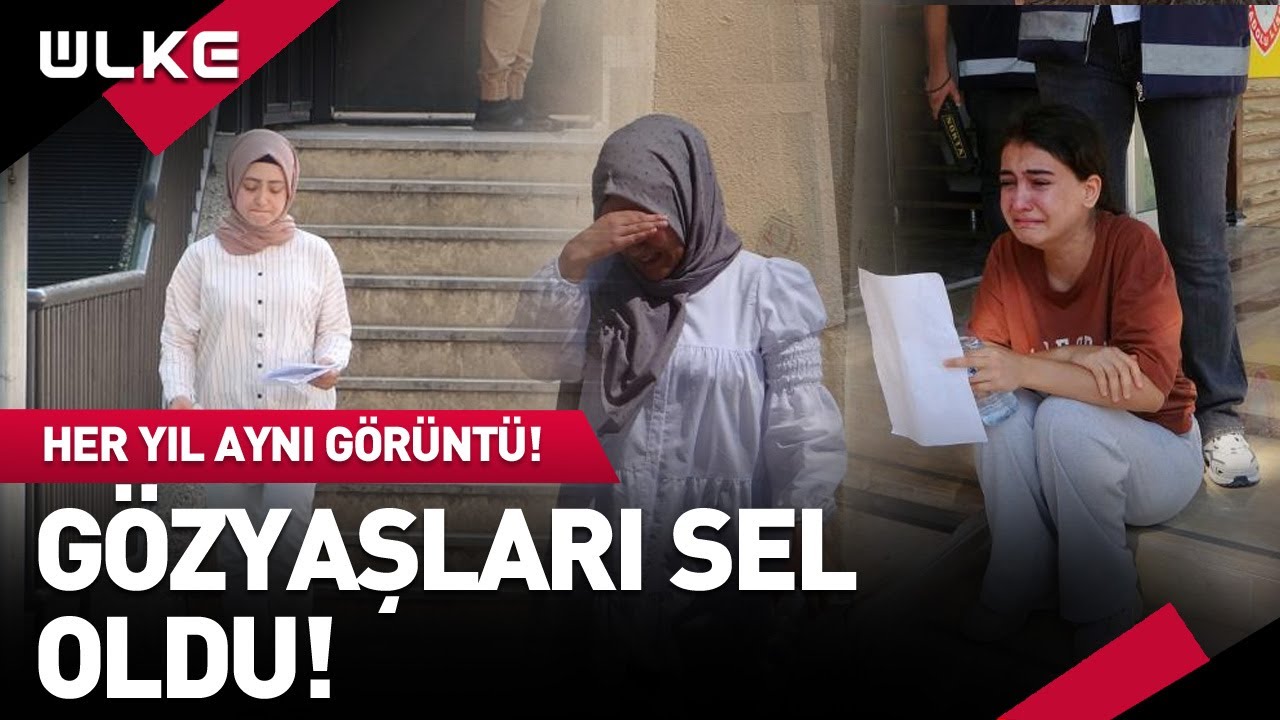 Sınava Geç Kalan ve Kimliğini Unutan Öğrenciler Gözyaşlarına Boğuldu!