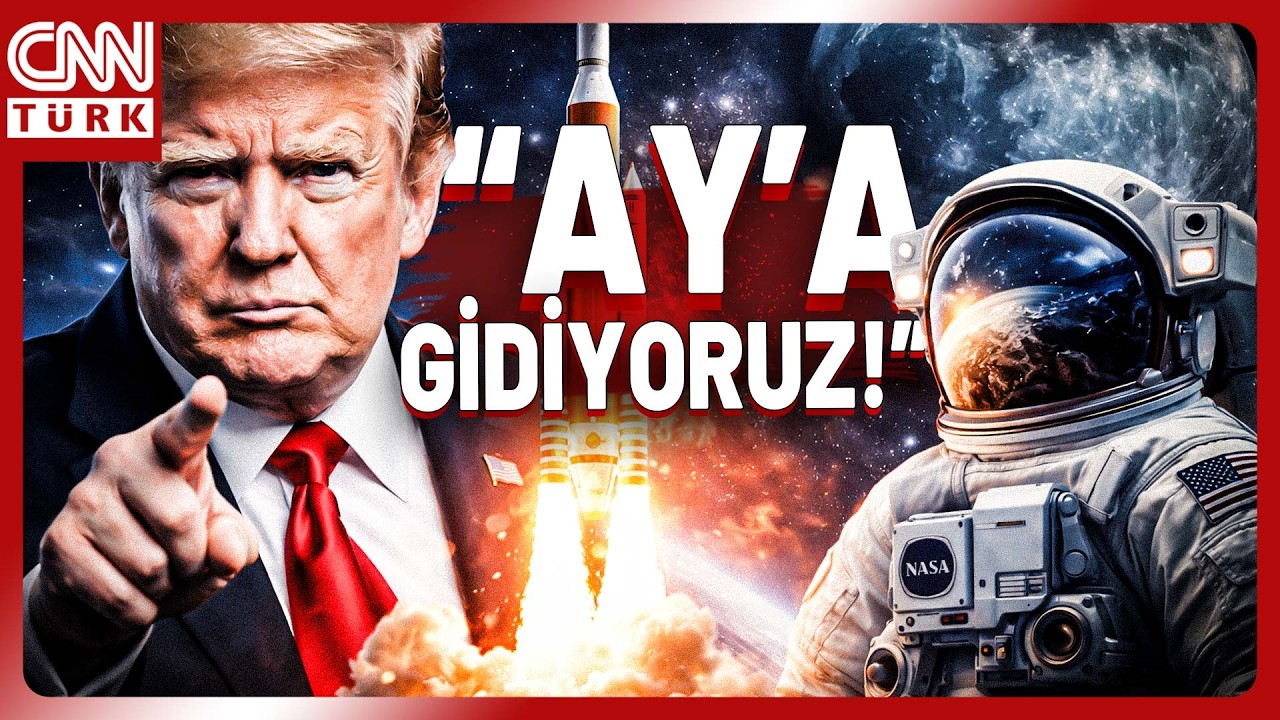SON DAKİKA🚨Donald Trump'tan Yeni Mesaj: ABD Ay'a Geri D&ouml;n&uuml;yor!
