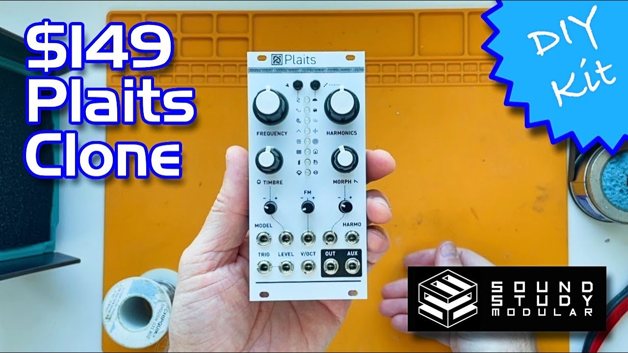 Building a Plaits Kit from Sound Study Modular