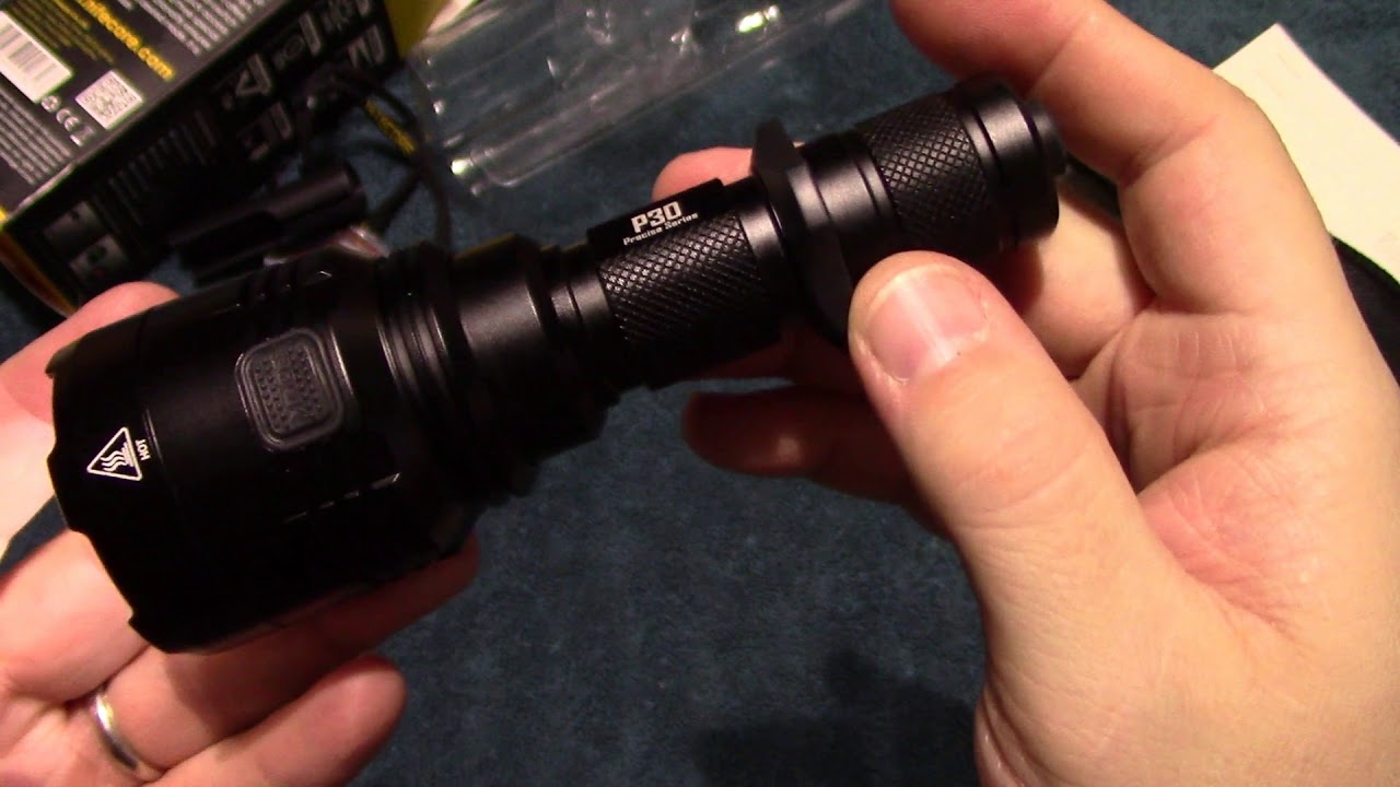 Nitecore P30 Flashlight Review!