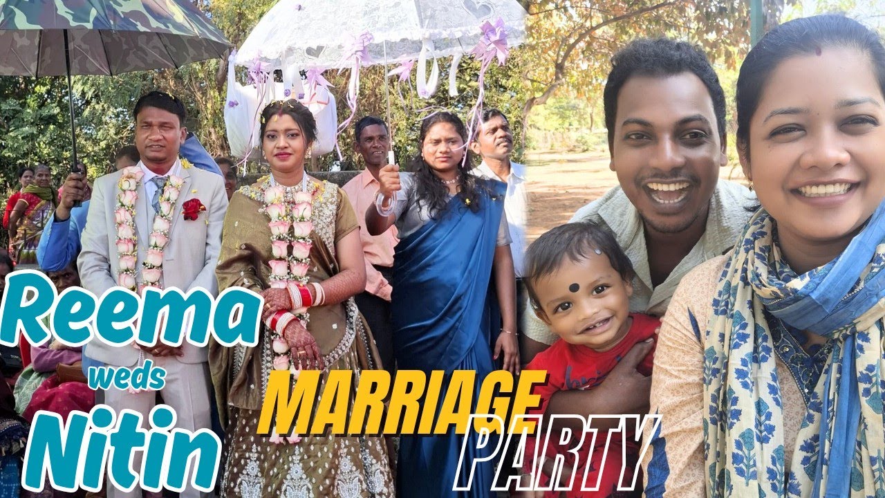 REEMA weds NITIN Marriage party 