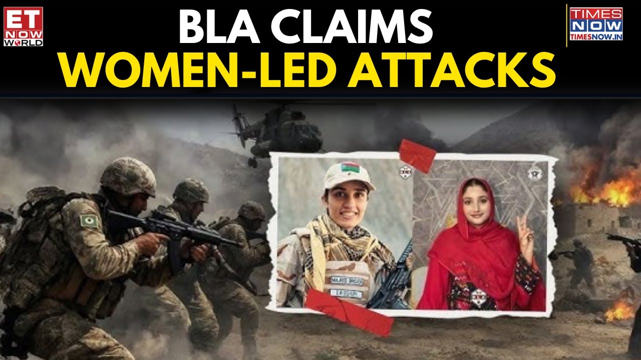 BLA claims women attackers used IEDs in Balochistan camps, 200 killed | ET Now World