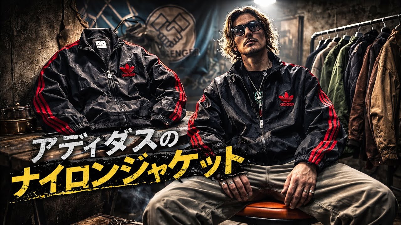 「無骨ストリートのアディダス」