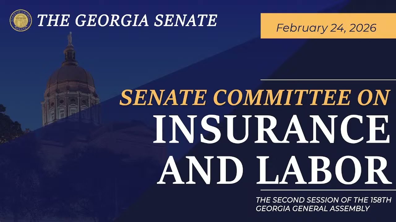 02/24/2026 Senate Committee on Insurance and Labor