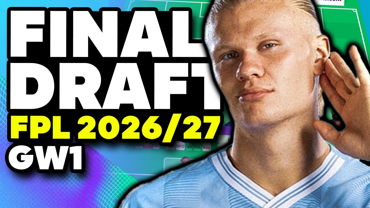 МОЙ ИТОГОВЫЙ СОСТАВ FPL НА 1-Й ТУР | АКТИВИРОВАН БЕНЧ-БУСТ | Советы по Fantasy Premier League 202...