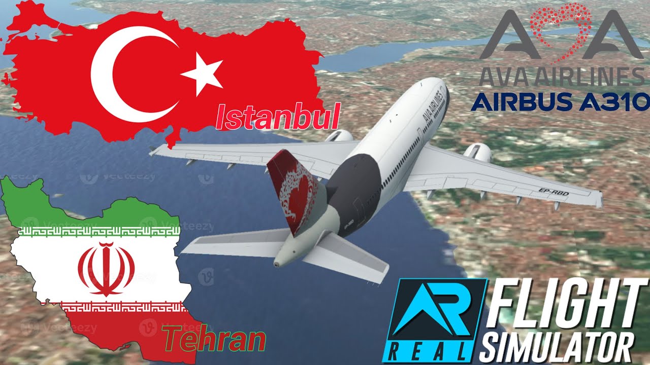 RFS - Real Flight Simulator | Ava Airlines A310 | Flight Timelapse 41