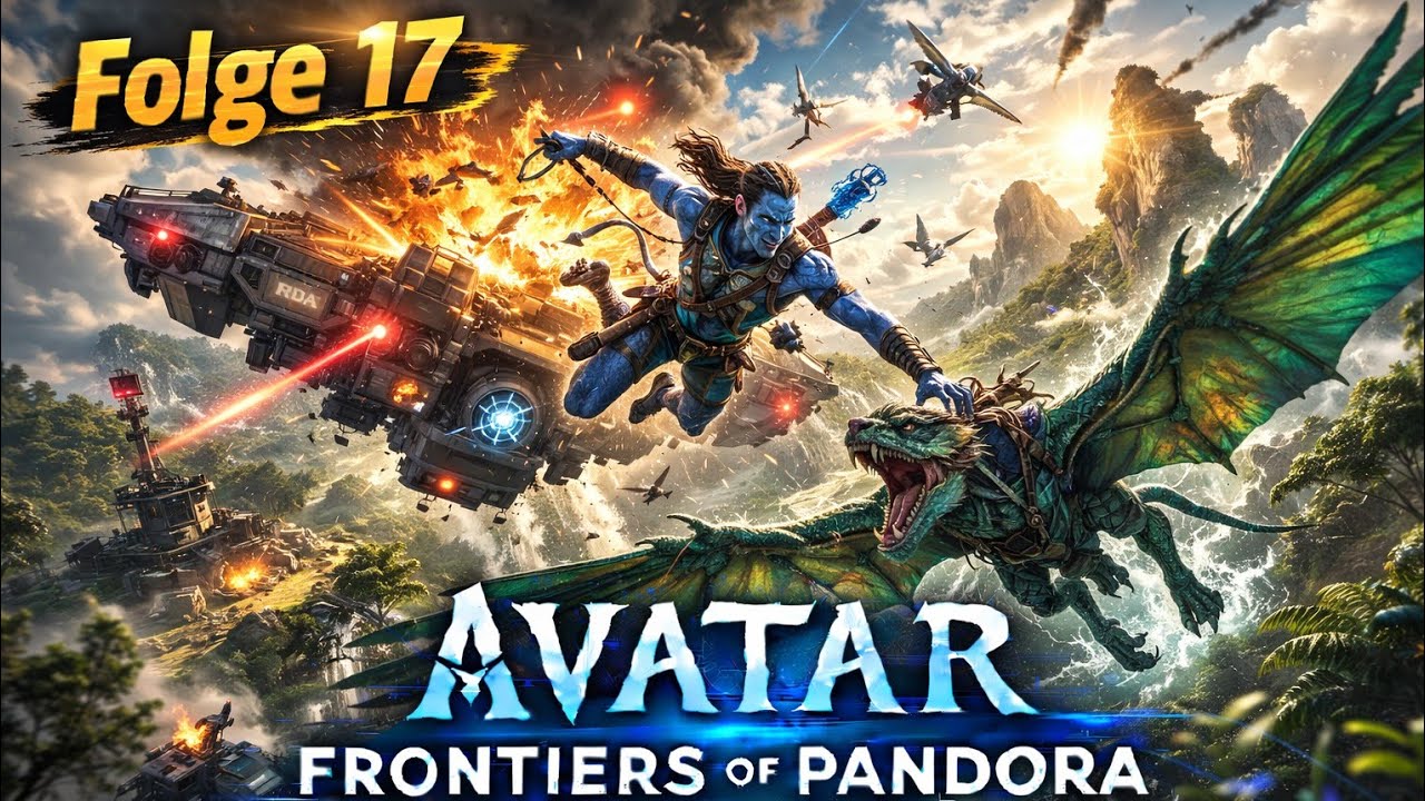 Avatar: Frontiers of Pandora Gameplay Deutsch🌱Folge 17 🌱 Epischer Luftkampf! Die RDA Drohnen