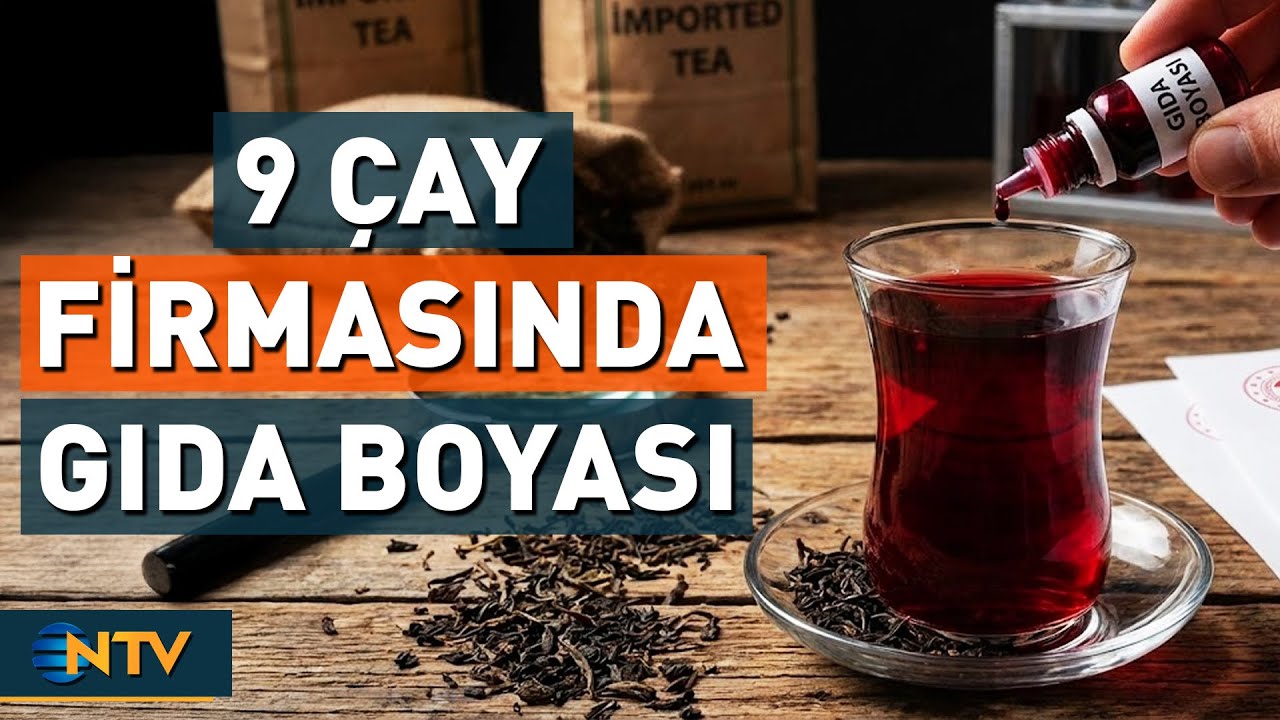 Tavşan Kanı Değil, Gıda Boyası! &Ccedil;ay Diye Zehir İ&ccedil;meyin | NTV