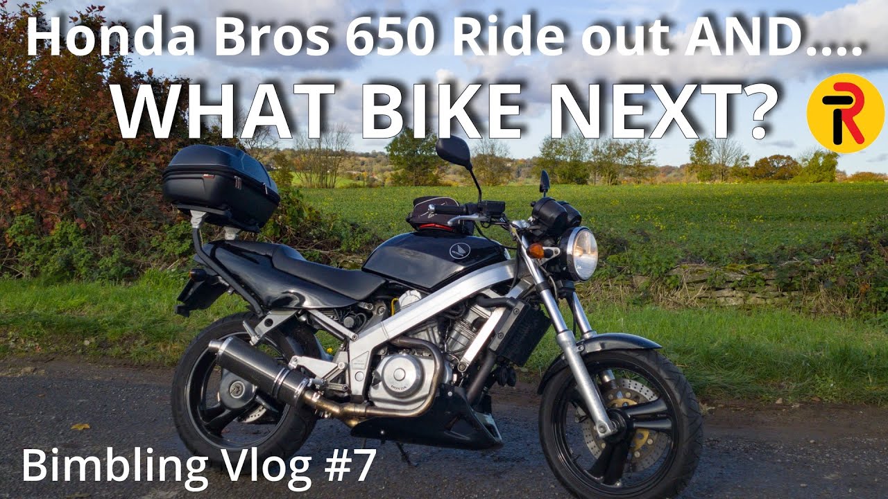 Vlog! Honda 650 Bros ride out AND... What bike next for 2024??