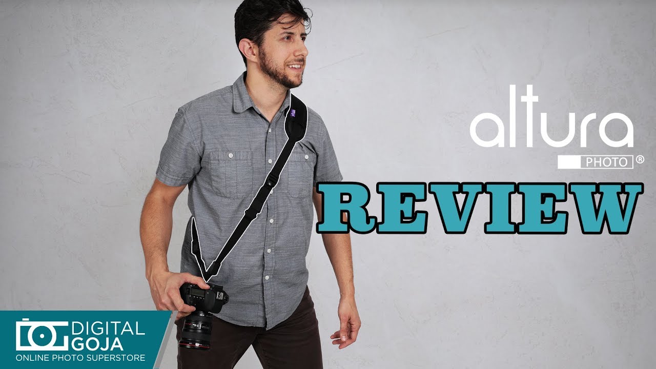 Altura Photo Rapid Fire Camera Neck Strap w/ Quick Release and Safety Tether