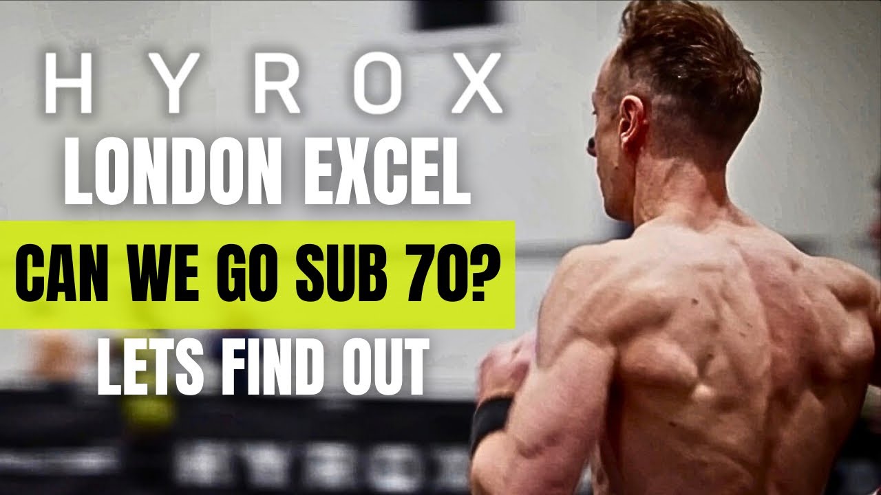HYROX London Excel, сможем ли мы показать результат ниже 70? Давайте выясним...