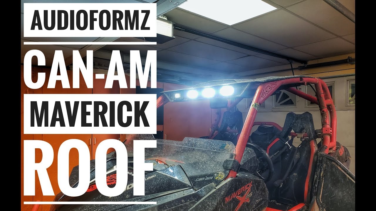 AUDIOFORMZ Can-AM Maverick Roof *Overview*