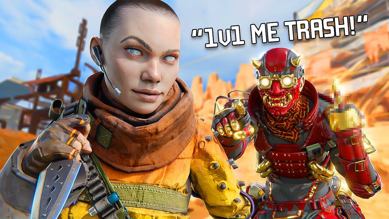 Самый унизительный Apex 1 на 1 всех времен (Фейд против Трэш Токерс)