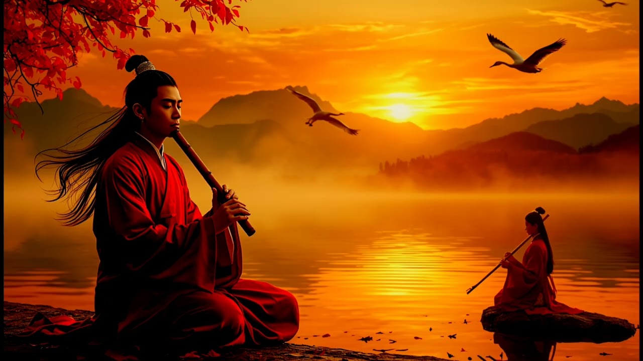 Peaceful relaxation music: guzheng, erhu, and bamboo flute to relieve your stress and calm your soul
