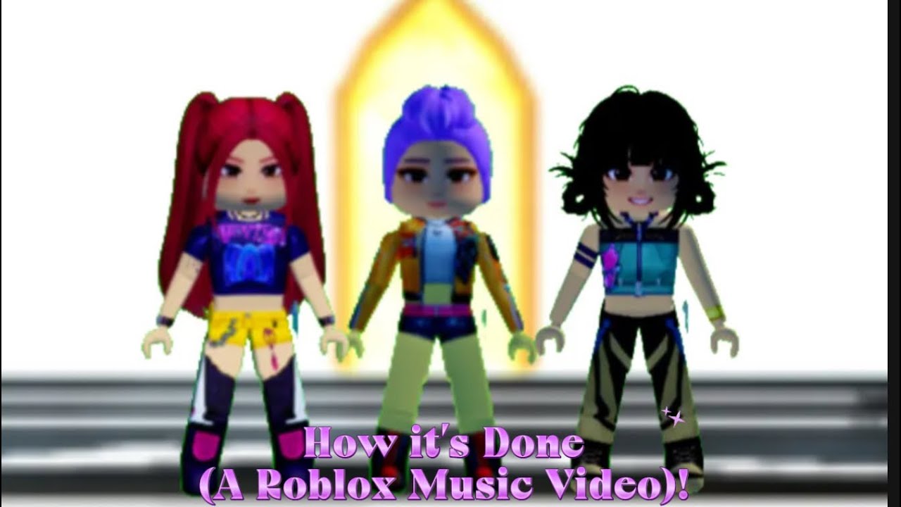 ✨ KPop Demon Hunters: How It’s Done (A Roblox Music Video) ! ✨