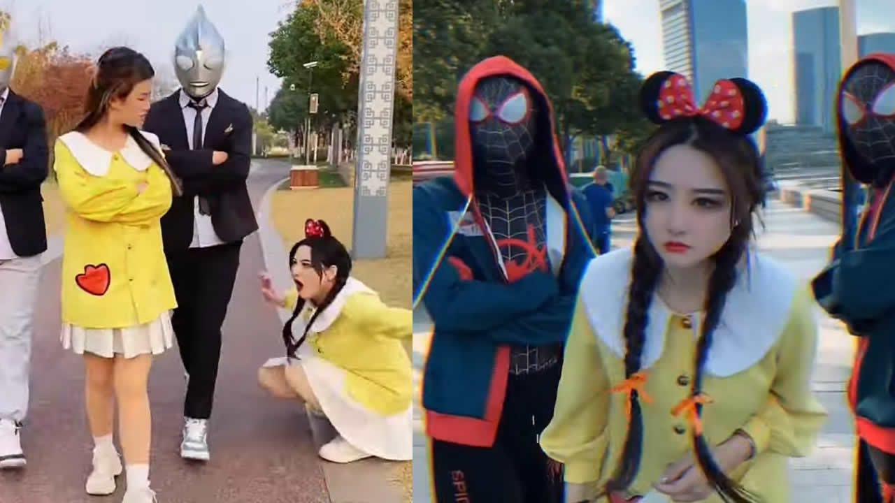 Real Ultraman 2023 奧特曼兄弟的精彩戰鬥系列  迪迦，小黃鴨和托雷基亞的舞蹈  dance Zero Ginga Tiktok tik tok Z  01691