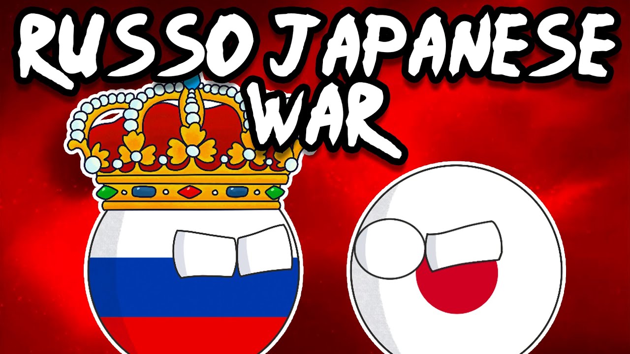 Japan on the Rise | The Russo Japanese War In Countryballs (ft. Viddy's Vids)