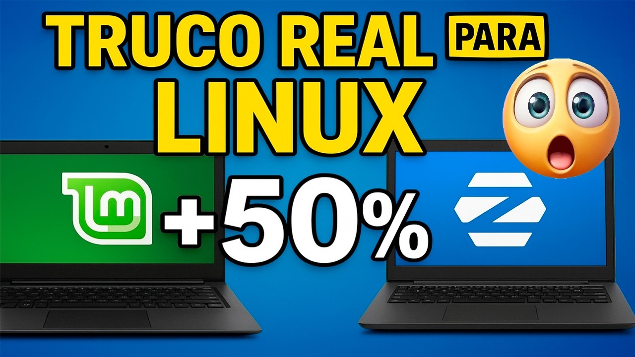 Truco Para Hacer Linux SUPER R&Aacute;PIDO en PC Vieja | 🔥Optimiza Mint y Zorin OS