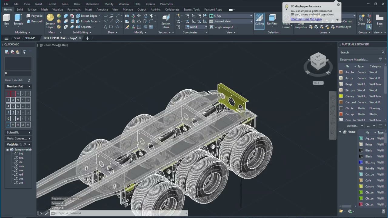 Simple AutoCAD Drawing