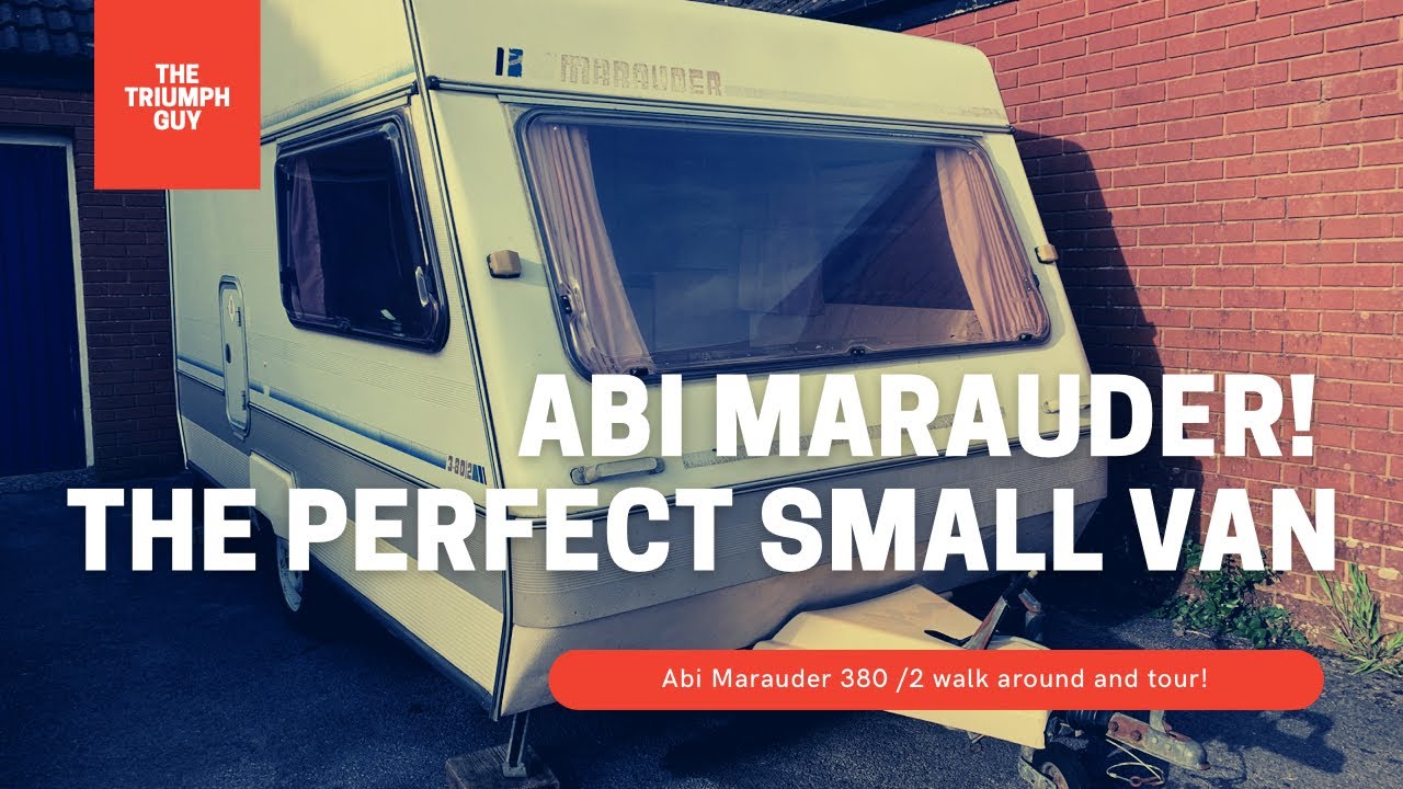 ABI Marauder 380/2 - Caravan Walk Around / Tour - 1993 Retro Caravan