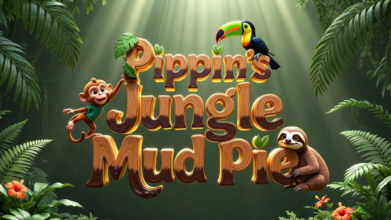 Pippin and the Giant Jungle Cake Children Story and Picture Book for Kids