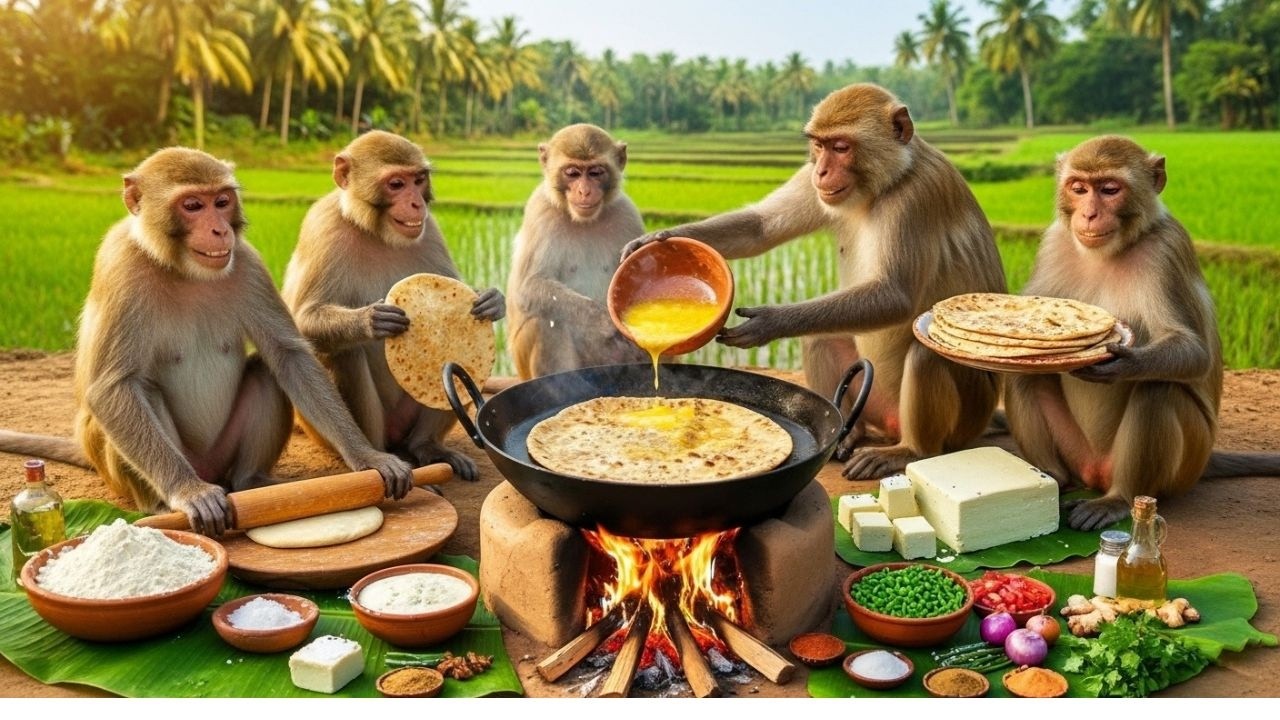 देशी घी का कुरकुरा परांठा 🧈 | Desi Ghee Paratha—Ultimate Sizzle Sound!