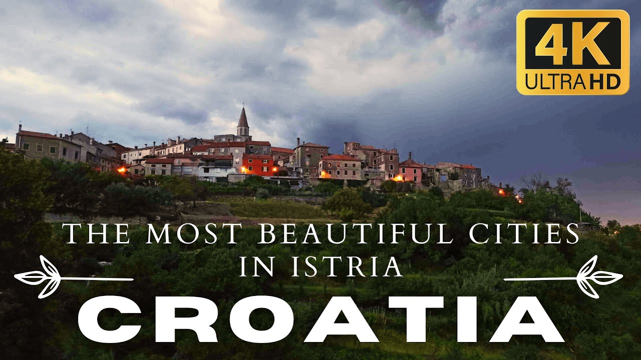Groznjan and Buje Croatia 2023 4K
