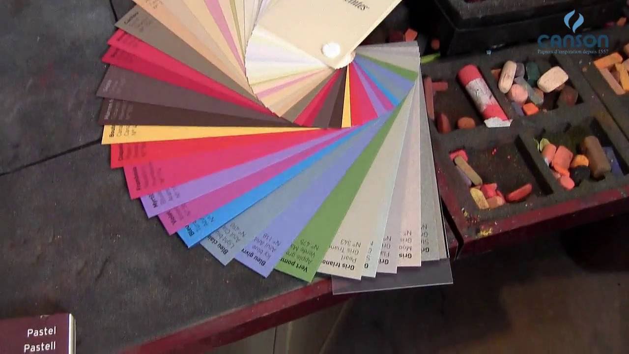 Canson® presents  Mi-Teintes Paper Presentation by artist Les Darlow