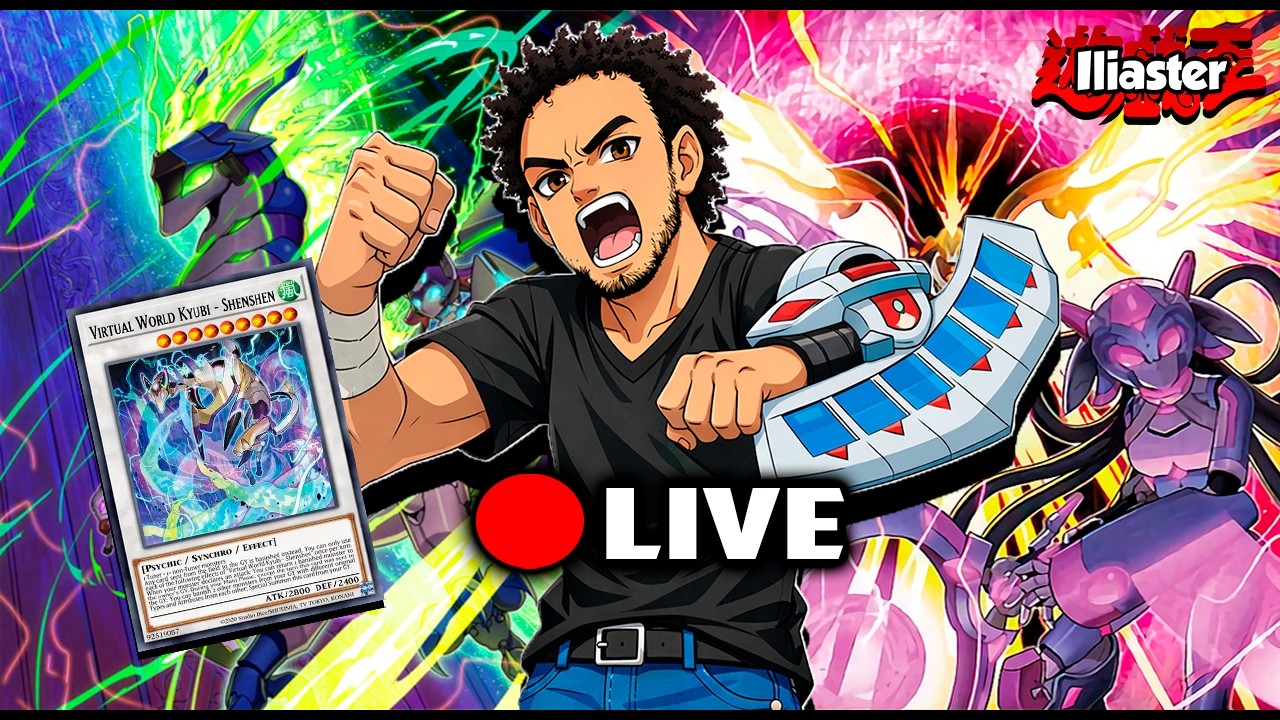 🔴Bora jogar de Virtual World! - Deixe o like. Yu-Gi-Oh! Duel Links