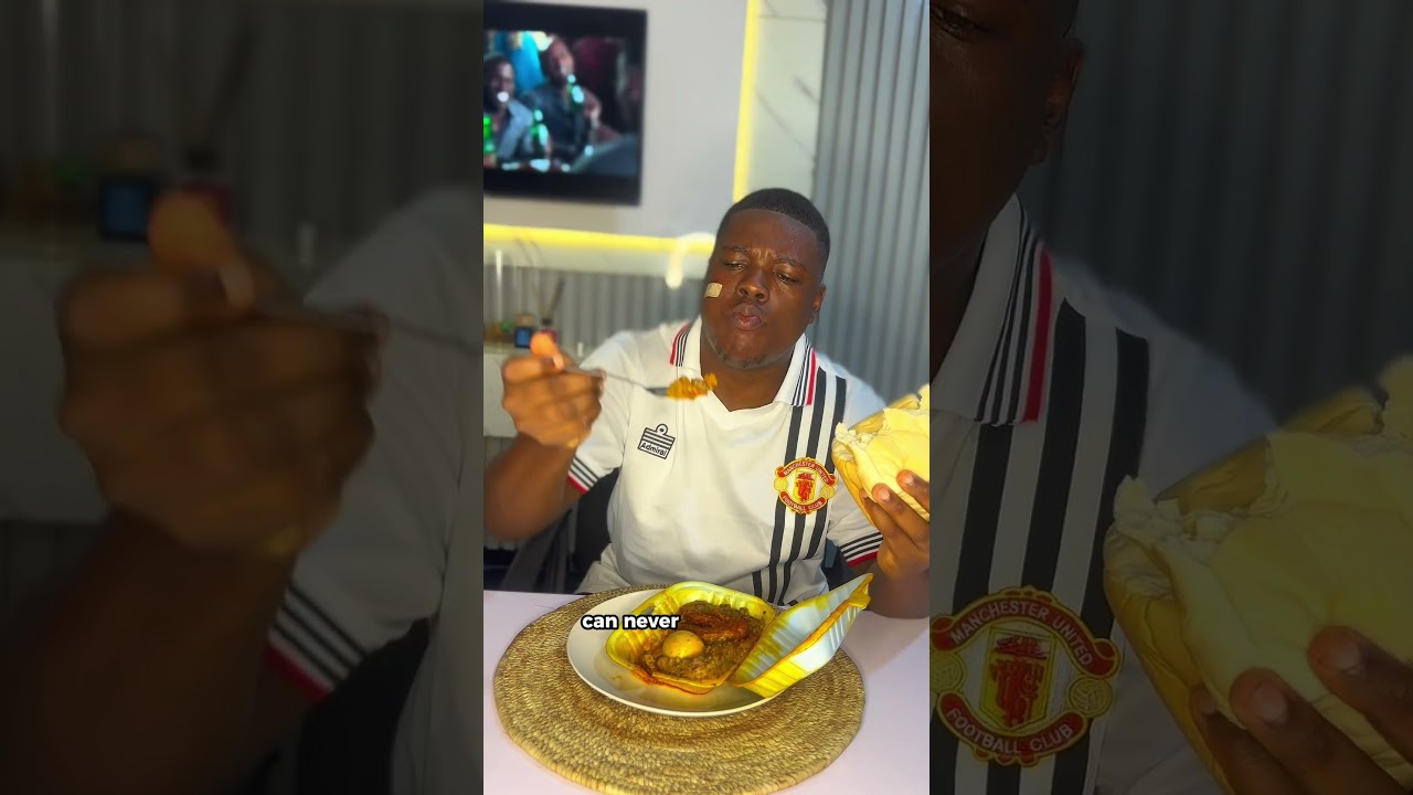 Сегодня я научу вас есть эва агойин и хлеб агеге😂😅 #foodie #nigerianfoodblogger